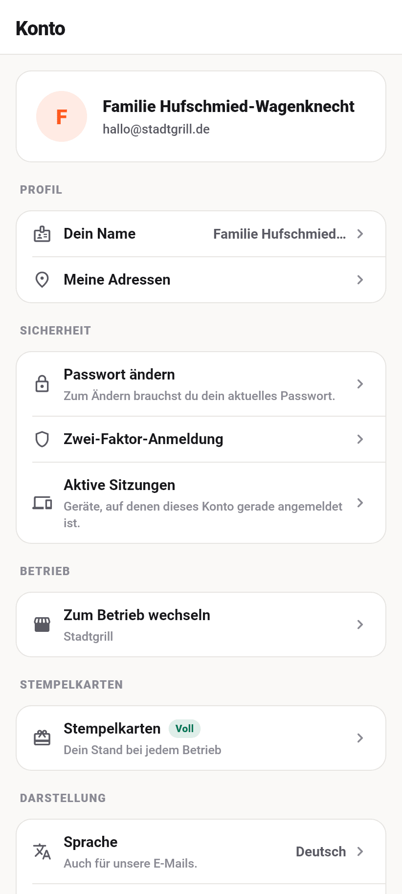 Die App im Überblick: Eine App, zwei Gesichter