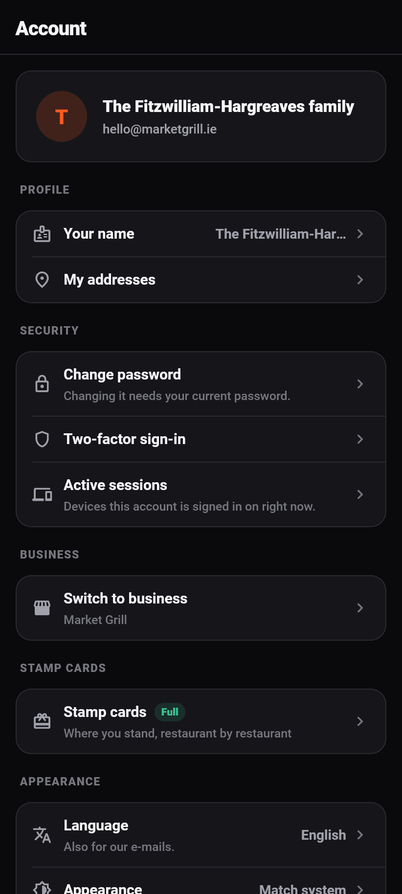 The app at a glance: One app, two faces