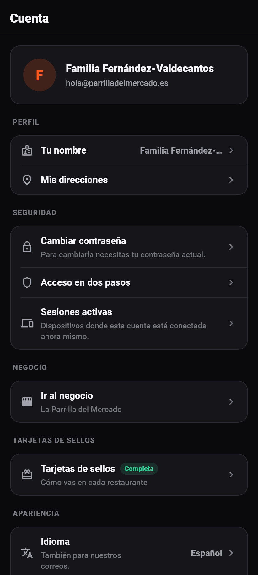 La aplicación de un vistazo: Una aplicación, dos caras