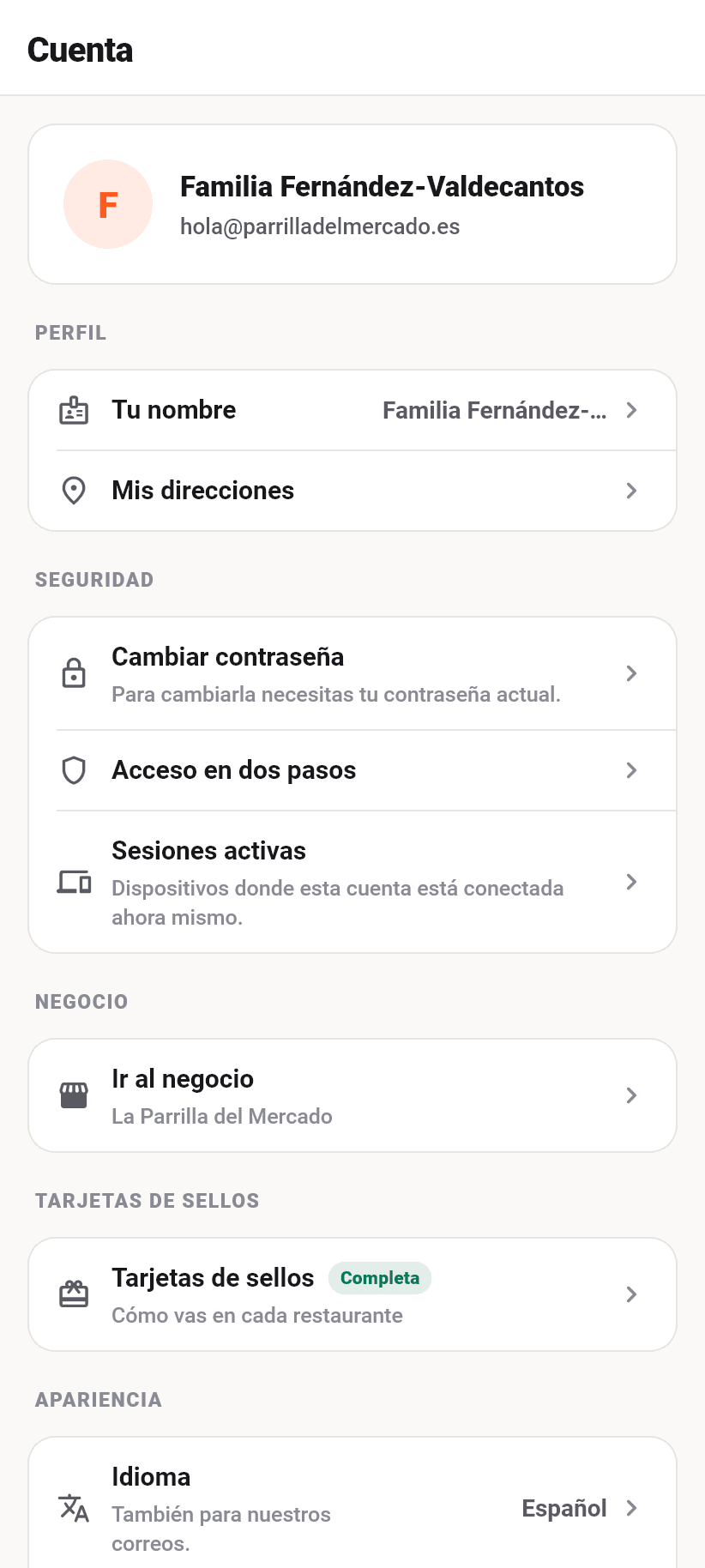 La aplicación de un vistazo: Una aplicación, dos caras