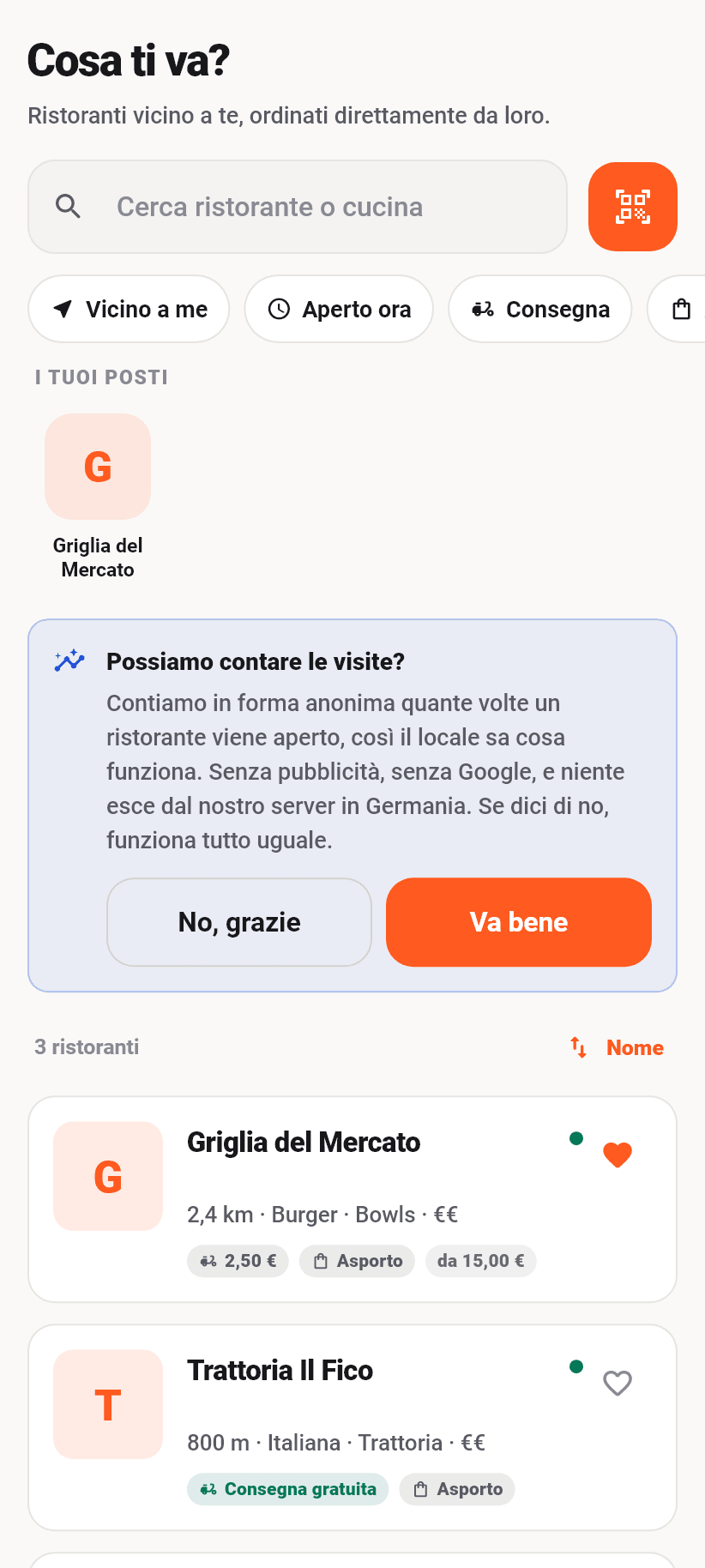 L'applicazione per i clienti: Che cos'è