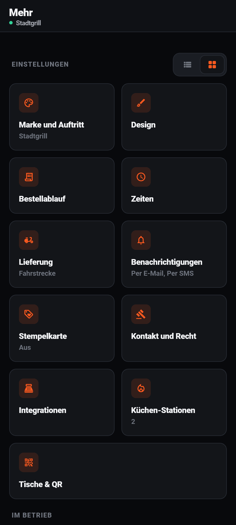 Die App für den Betrieb: Der Reiter Mehr