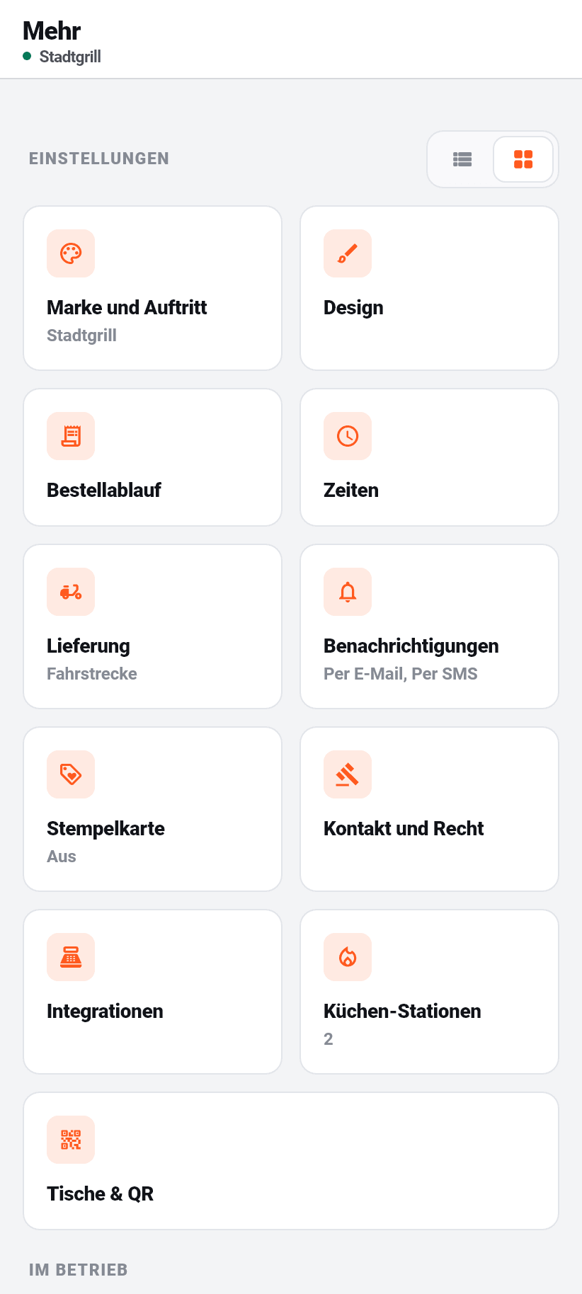 Die App für den Betrieb: Der Reiter Mehr