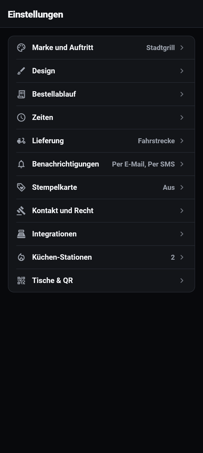 Einstellungen in der App: Wo sie liegen