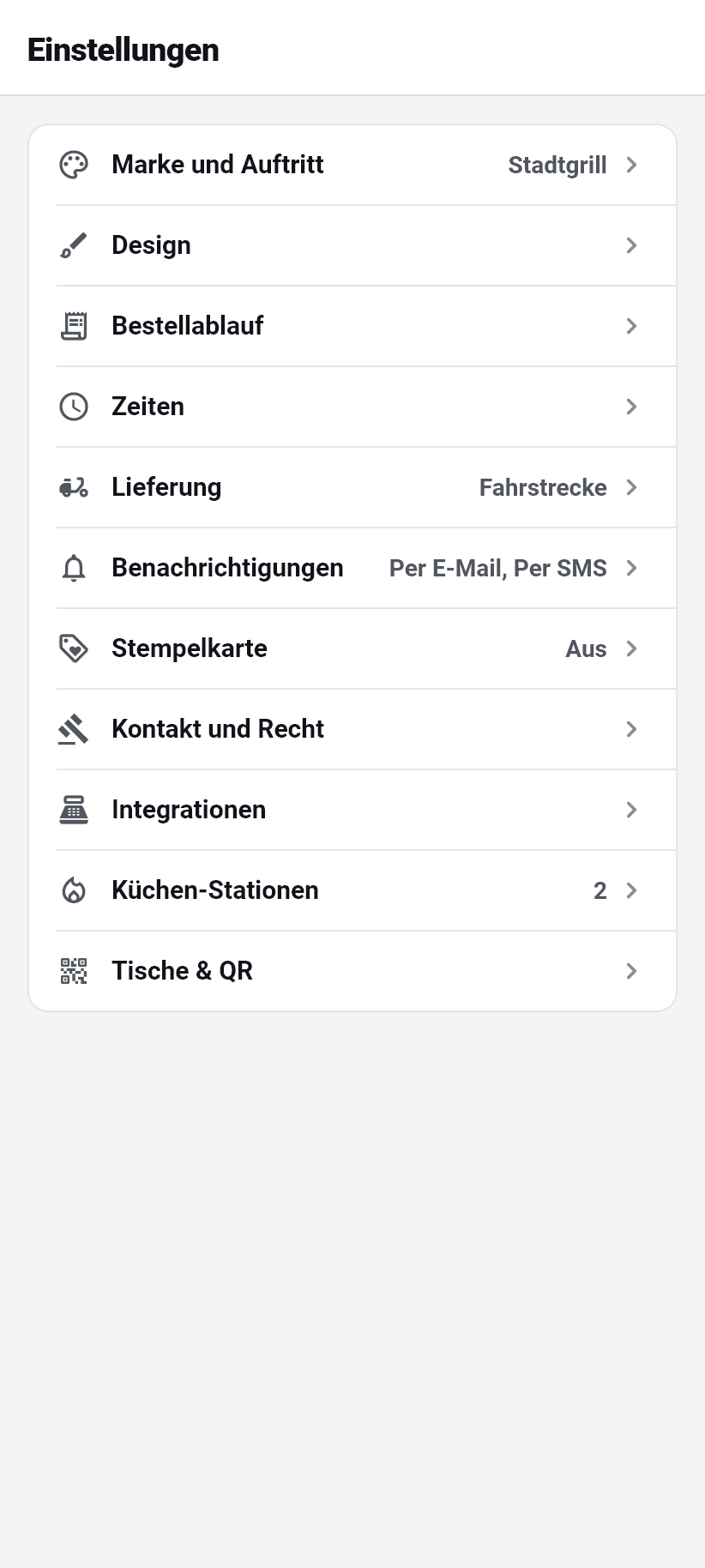Einstellungen in der App: Wo sie liegen
