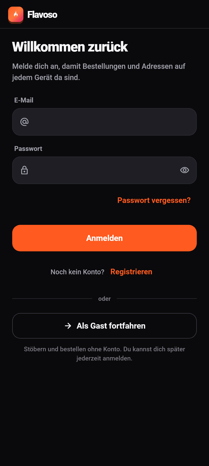 Die App im Überblick: Ein Konto für alles