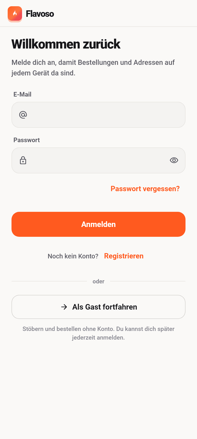 Die App im Überblick: Ein Konto für alles