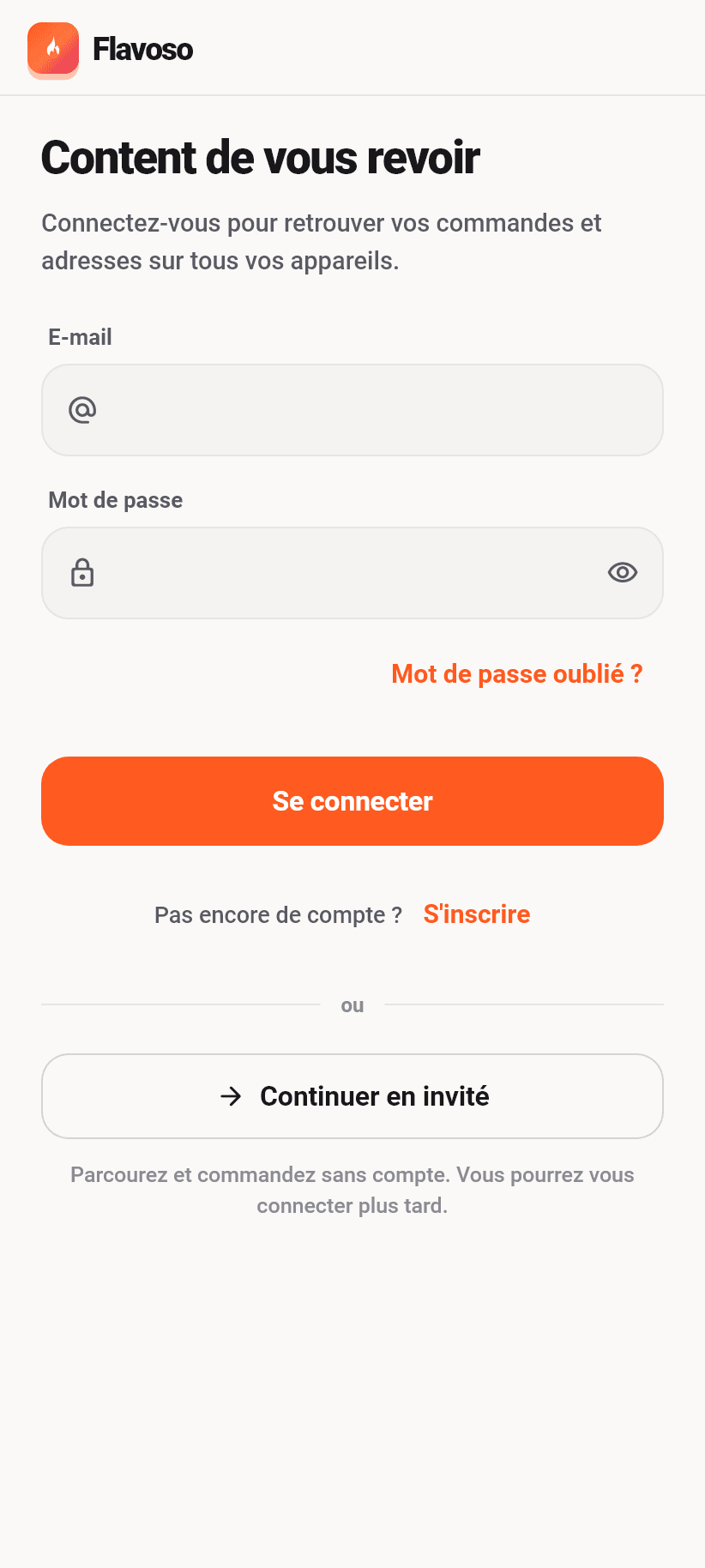 L'application en bref: Un compte pour tout